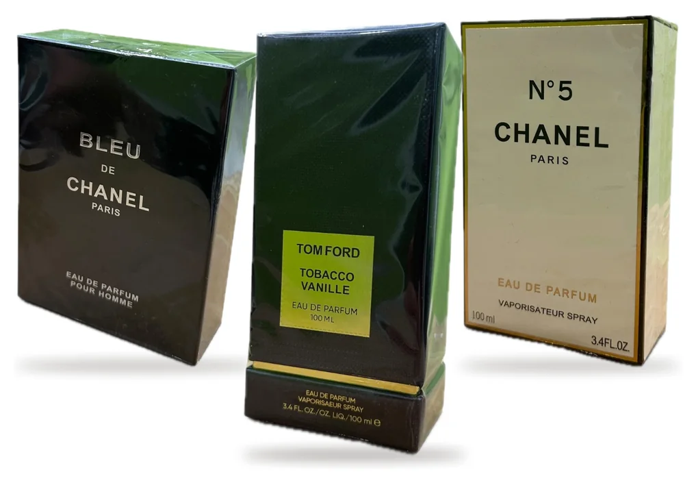 Parfemi Bleu de Chanel, Tom Ford Tobacco Vanille i Chanel N°5