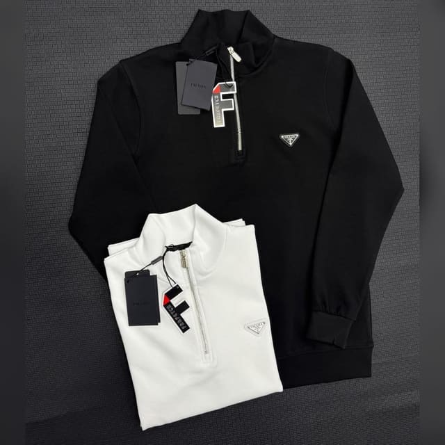 Prada Dukserica s patentom do pola