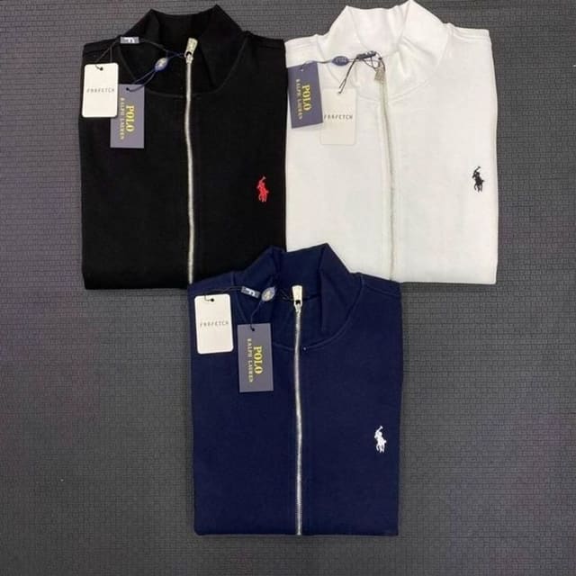 Ralph Lauren Dukserica s patentom i visokim ovratnikom